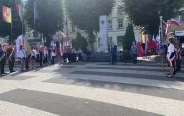 Dziś w Gryficach uczciliśmy 86. rocznicę wybuchu II wojny światowej 2