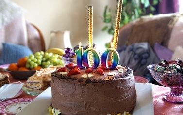 100 lat pani wiesławy - zdj 1