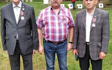 Klatka, Żołna i Szpalowski - odznaczeni