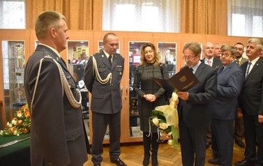 UDZIAŁ W UROCZYSTYM PRZEKAZANIU OBOWIĄZK&Oacute;W DOW&Oacute;DCY 36 DR OP.