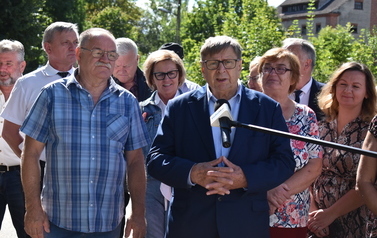 Uroczyste otwarcie wodociągu w Rzęsinie 10