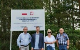 Inwestycja zakończona - Remont drogi Rzęsin-Popiele 3