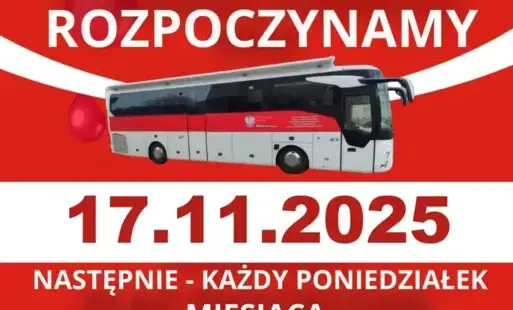 Zdjęcie do Krwiobus ponownie w Gryficach &ndash; 17 listopada rusza akcja honorowego krwiodawstwa