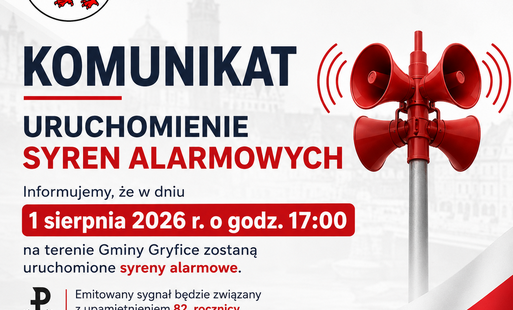 Zdjęcie do KOMUNIKAT &ndash; URUCHOMIENIE SYREN ALARMOWYCH