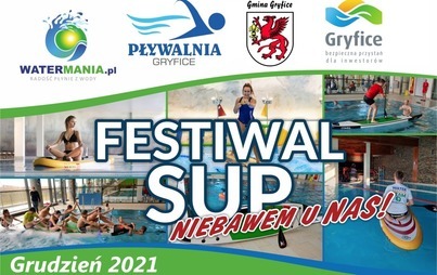 Zdjęcie do FESTIWAL SUP - nowa forma aktywności w Gryfickiej pływalni!
