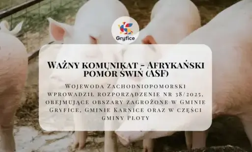 Zdjęcie do WAŻNY KOMUNIKAT &ndash; AFRYKAŃSKI POM&Oacute;R ŚWIŃ (ASF)