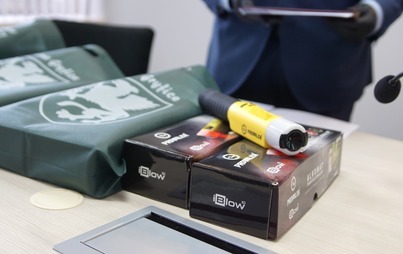 Zdjęcie do Nowe alkomaty dla Gryfickiej Policji!