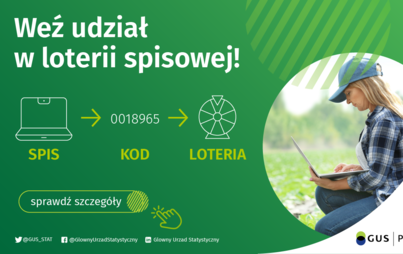 Zdjęcie do Znamy wyniki drugiego losowania w Loterii Powszechnego Spisu Rolnego!