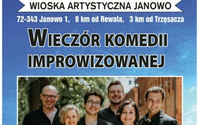 Zdjęcie do Wioska Artystyczna Janowo zaprasza na spektakl &quot;Wiecz&oacute;r Komedii Improwizowanej&quot;!