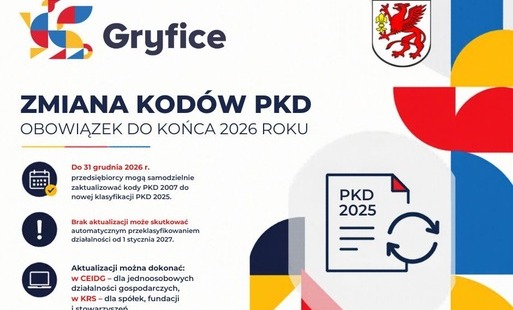 Zdjęcie do Zmiana kod&oacute;w PKD &ndash; obowiązek do końca 2026 roku