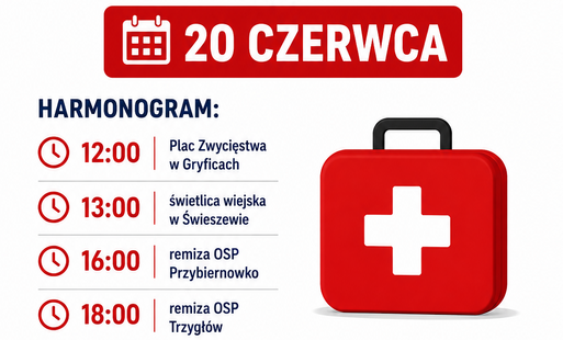 Zdjęcie do Zapraszamy na ćwiczenia z pierwszej pomocy w ramach Akademii Ochrony Ludności i Obrony Cywilnej