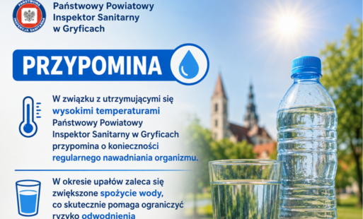 Zdjęcie do Regularne nawadnianie organizmu podczas upał&oacute;w &ndash; ważny komunikat