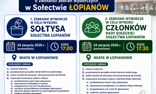 Zdjęcie do BURMISTRZ GRYFIC ZAWIADAMIA o zwołaniu zebrania wyborczego