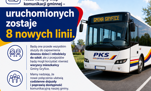 Zdjęcie do Od 1 września 2026 r. 8 nowych linii komunikacji gminnej