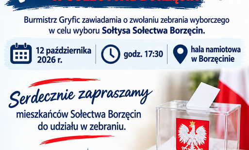 Zdjęcie do ZEBRANIE WYBORCZE W SOŁECTWIE BORZĘCIN