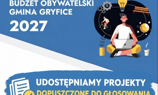 Zdjęcie do Projekty dopuszczone do głosowania w ramach Budżetu Obywatelskiego Gminy Gryfice 2027