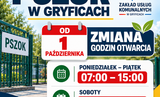 Zdjęcie do Zmiana godzin otwarcia PSZOK od 1 października