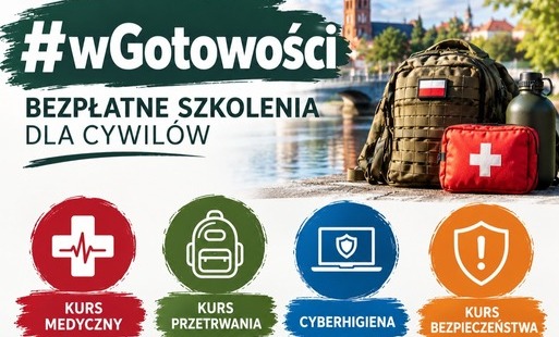 Zdjęcie do Program #wGotowości &ndash; bezpłatne szkolenia dla cywil&oacute;w