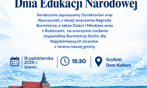 Zdjęcie do Gala z okazji Dnia Edukacji Narodowej w Gryficach